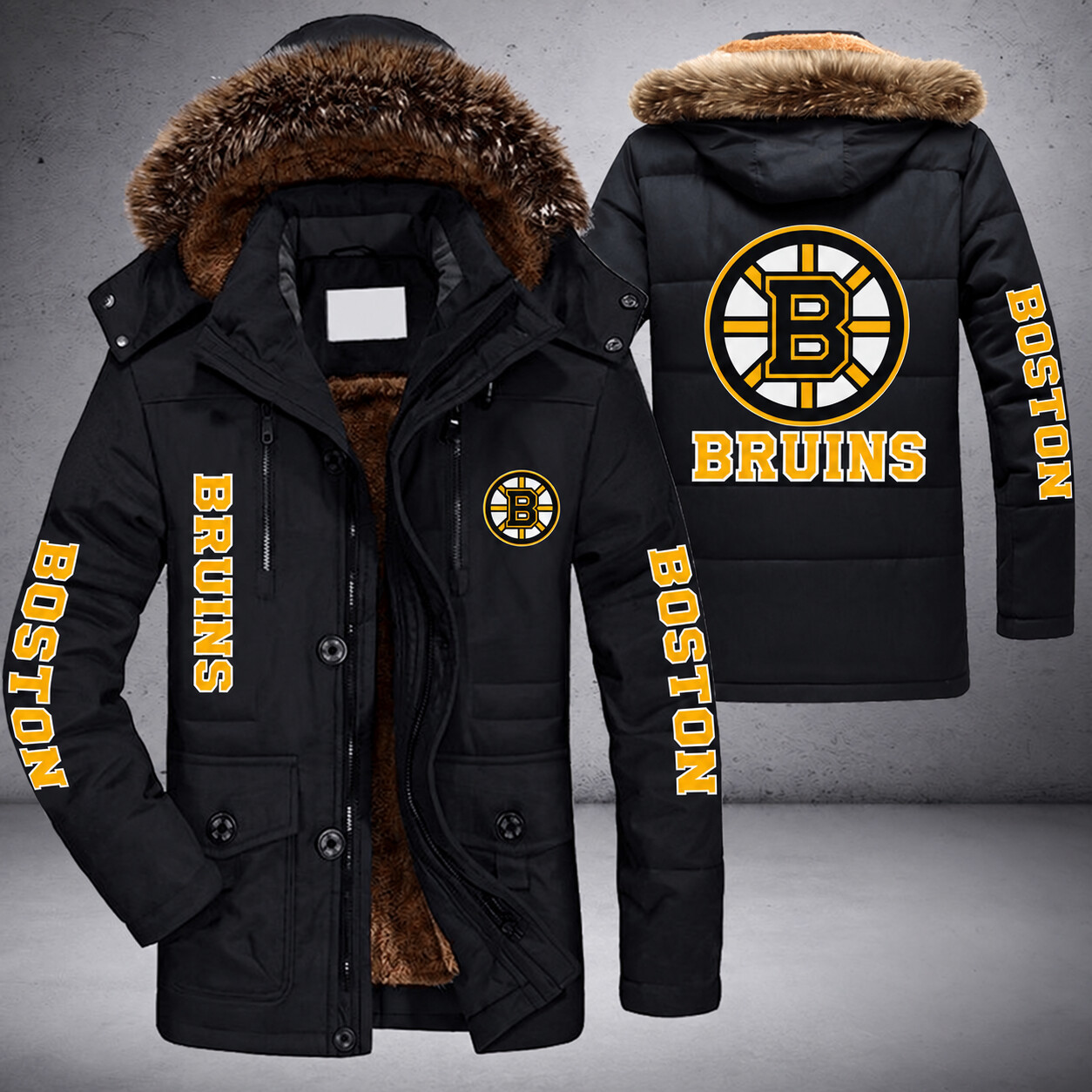 Boston Bruins NHL Parka Jacket - LIMITED EDITION PU9AO2