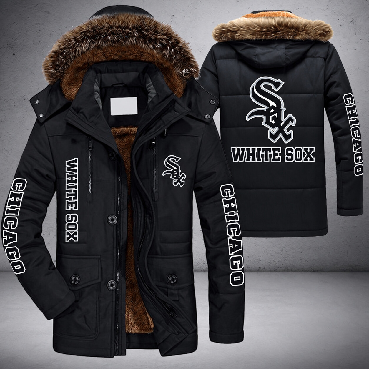 Chicago White Sox MLB Parka Jacket - LIMITED EDITION PLBTFS