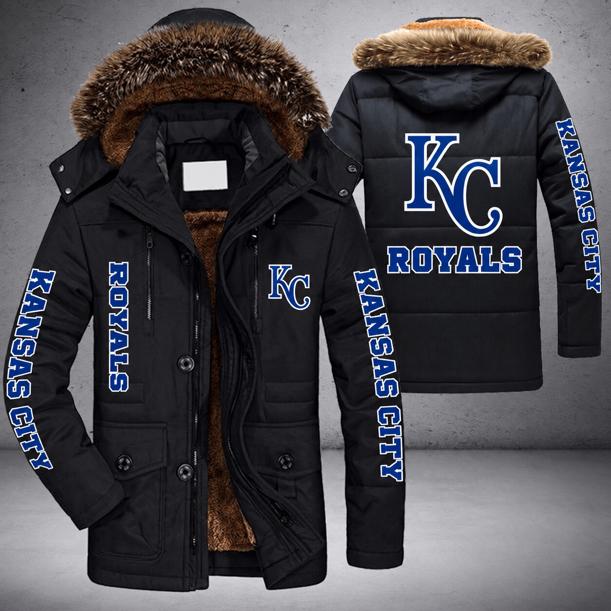 Kansas City Royals MLB Parka Jacket - LIMITED EDITION P80PLI