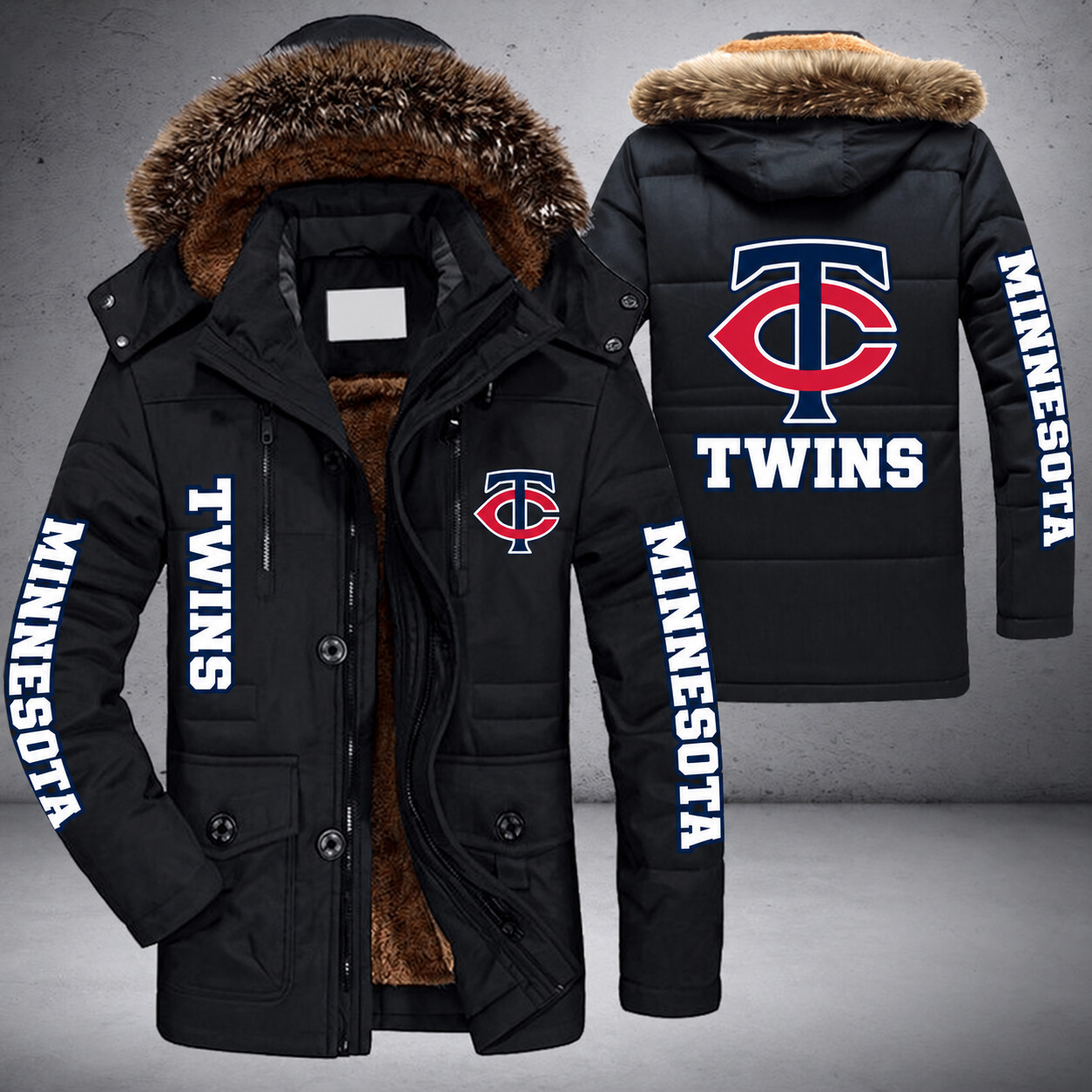 Minnesota Twins MLB Parka Jacket - LIMITED EDITION PZXSVS