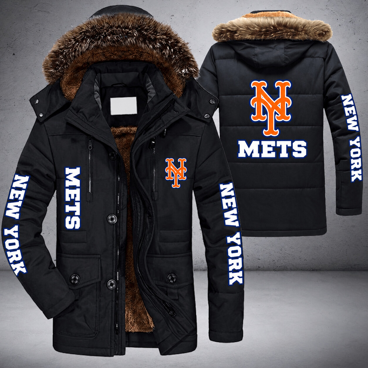 New York Mets MLB Parka Jacket - LIMITED EDITION PMXI07