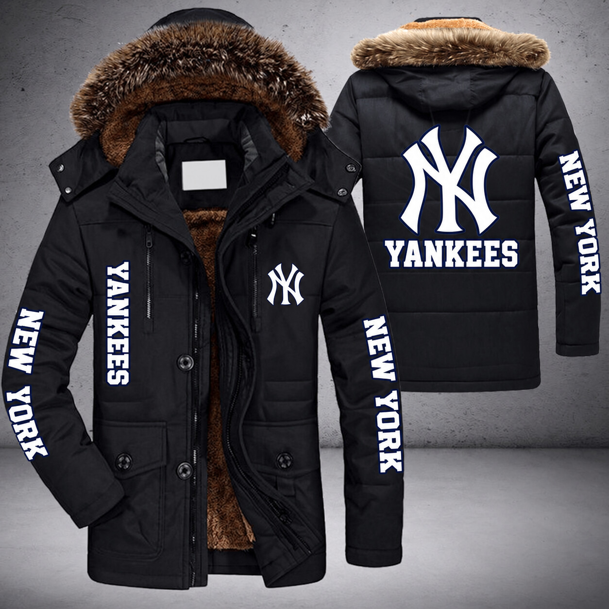 New York Yankees MLB Parka Jacket - LIMITED EDITION PFR8C1