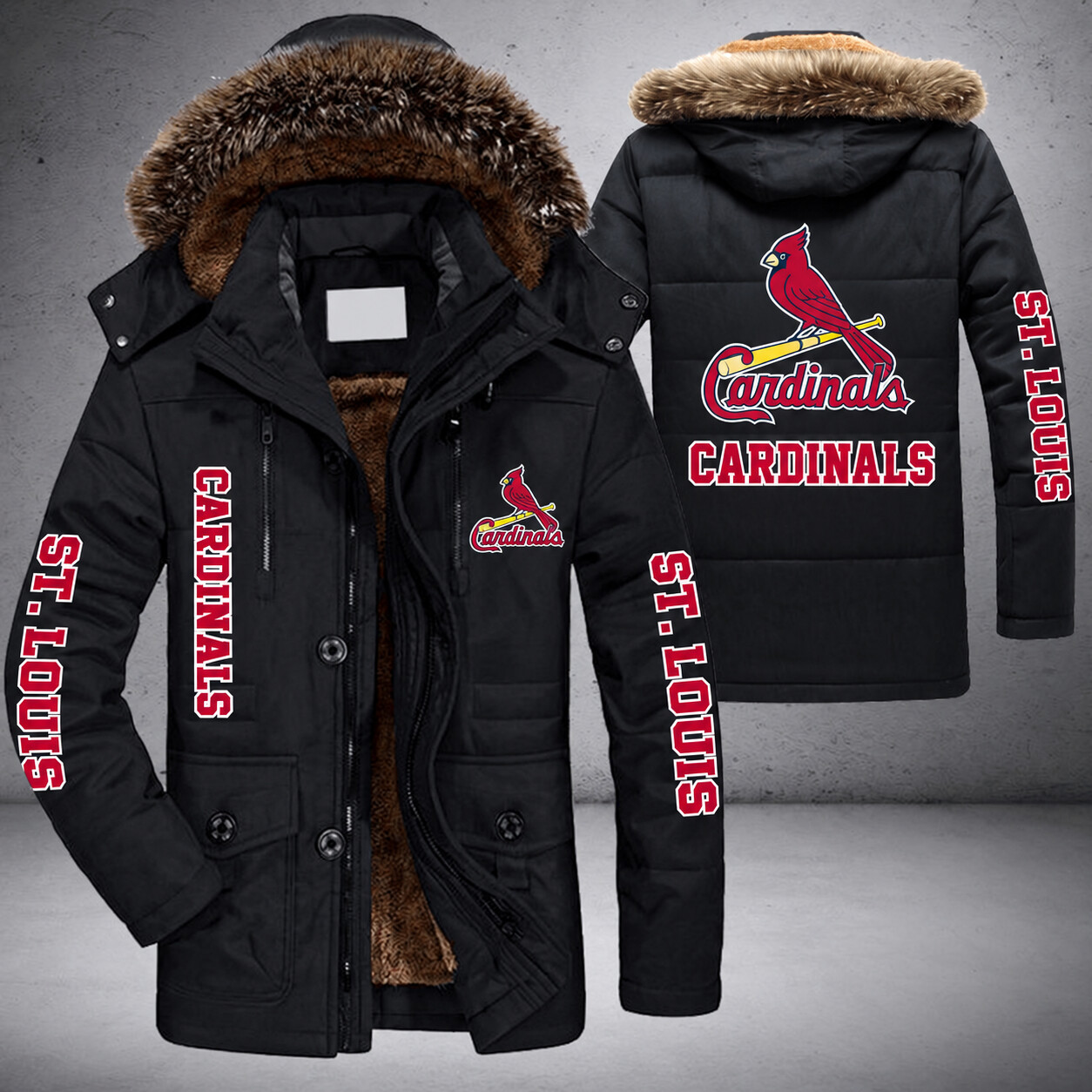 St. Louis Cardinals MLB Parka Jacket - LIMITED EDITION PJ3US0