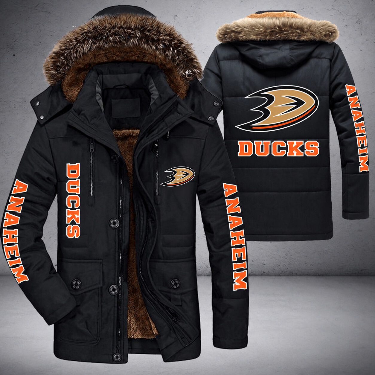 Anaheim Ducks NHL Parka Jacket - LIMITED EDITION PJQ57E