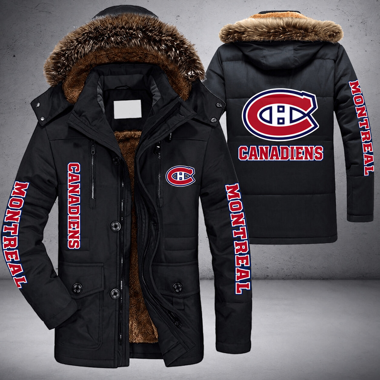 Montreal Canadiens NHL Parka Jacket - LIMITED EDITION P5DW2M