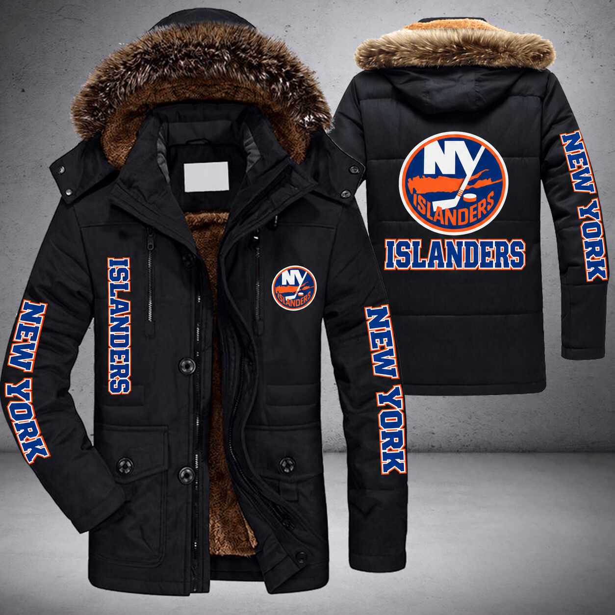 New York Islanders NHL Parka Jacket - LIMITED EDITION PNJMLS