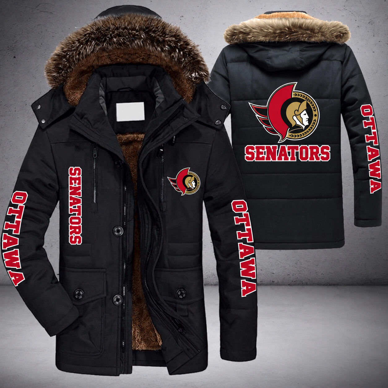 Ottawa Senators NHL Parka Jacket - LIMITED EDITION PCW9EP