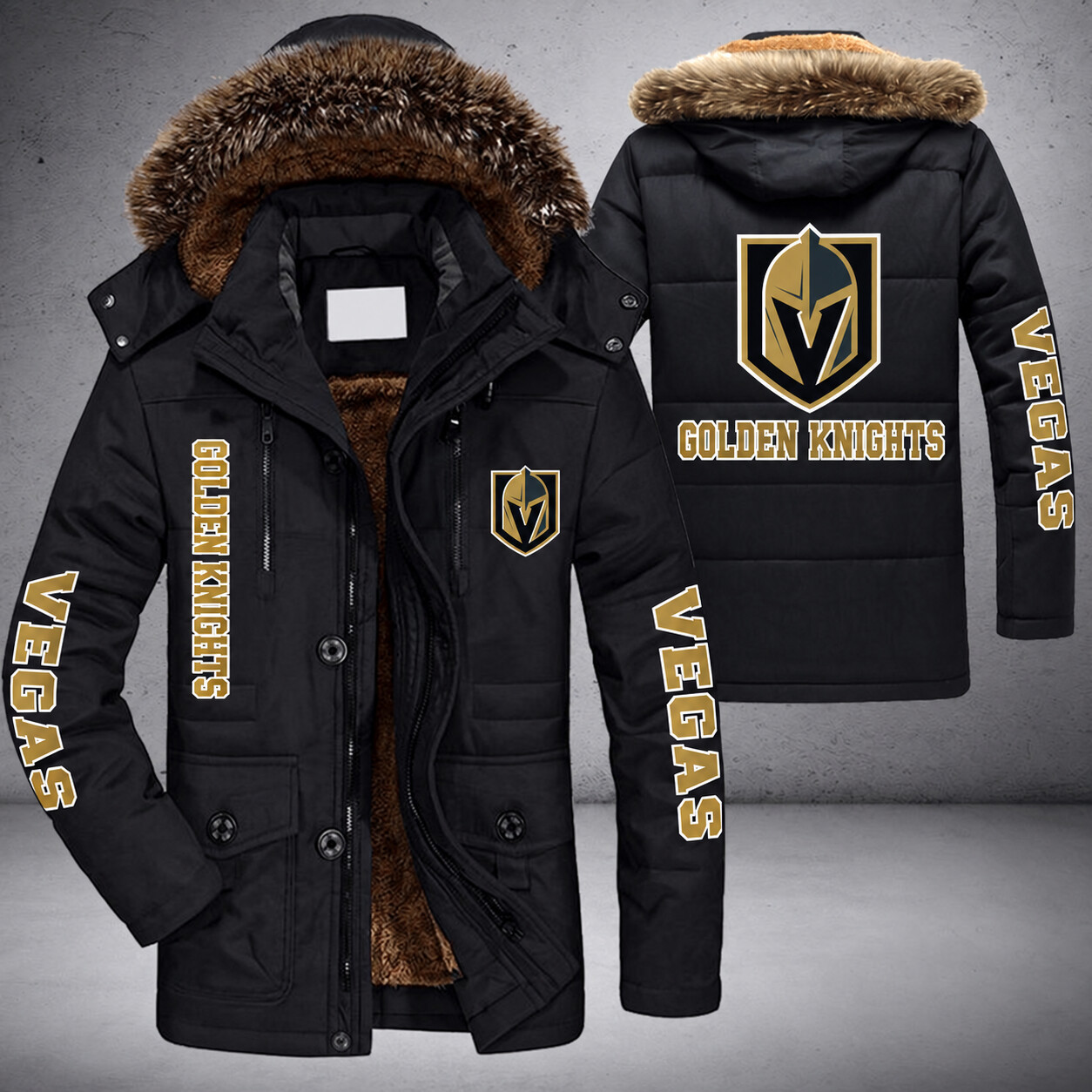 Vegas Golden Knights NHL Parka Jacket - LIMITED EDITION PH3QC4