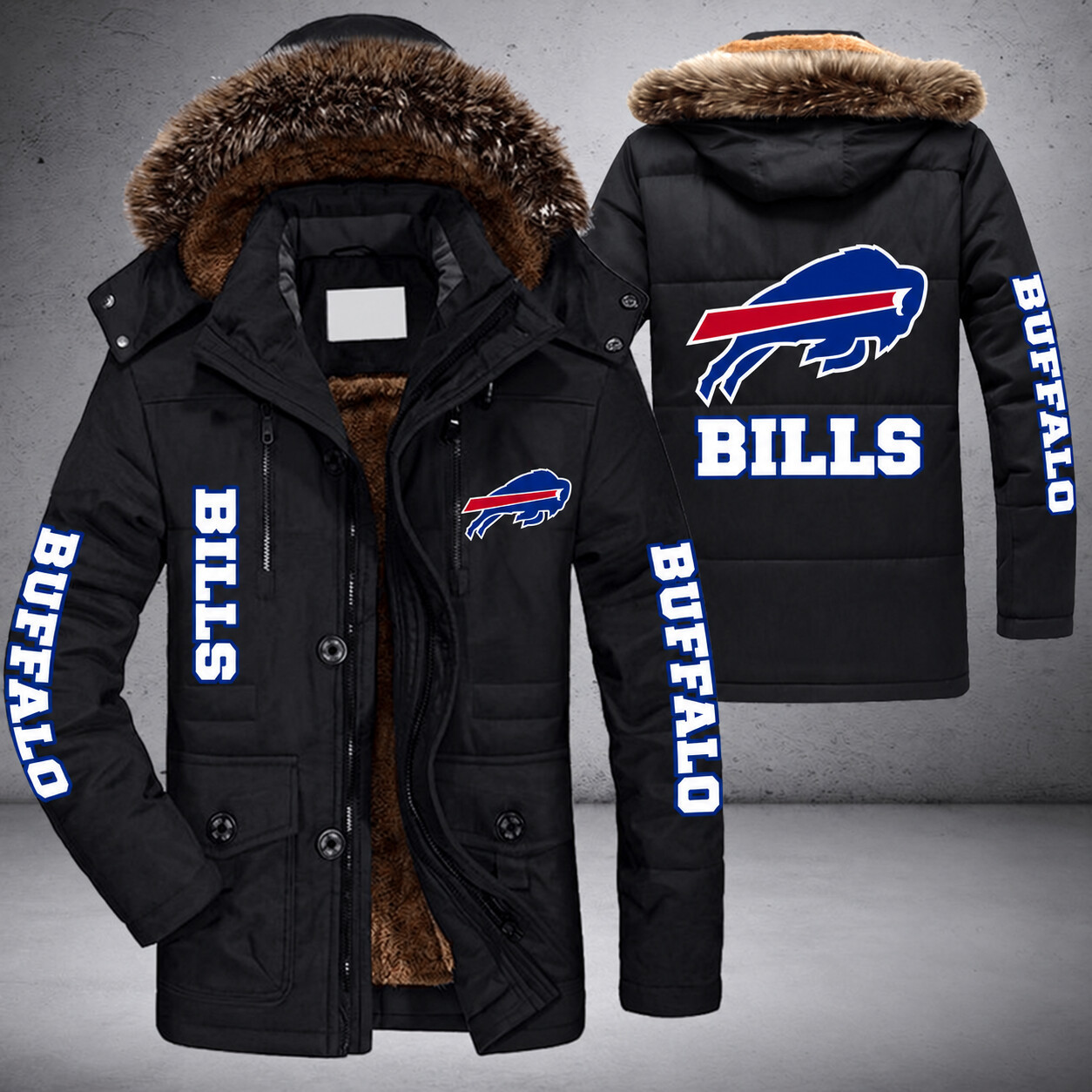 Buffalo Bills NFL Parka Jacket - LIMITED EDITION PRD76F